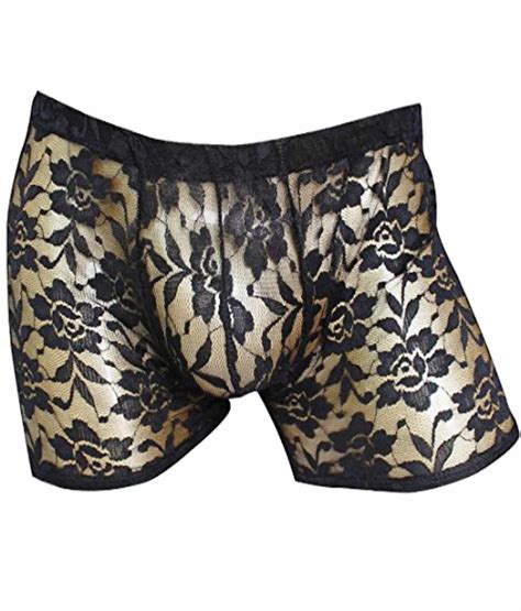 lace boxer briefs for men.